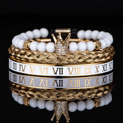 Diamond Roman Bracelets