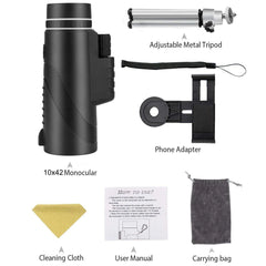 High-Definition Telescope with Universal Phone Mount