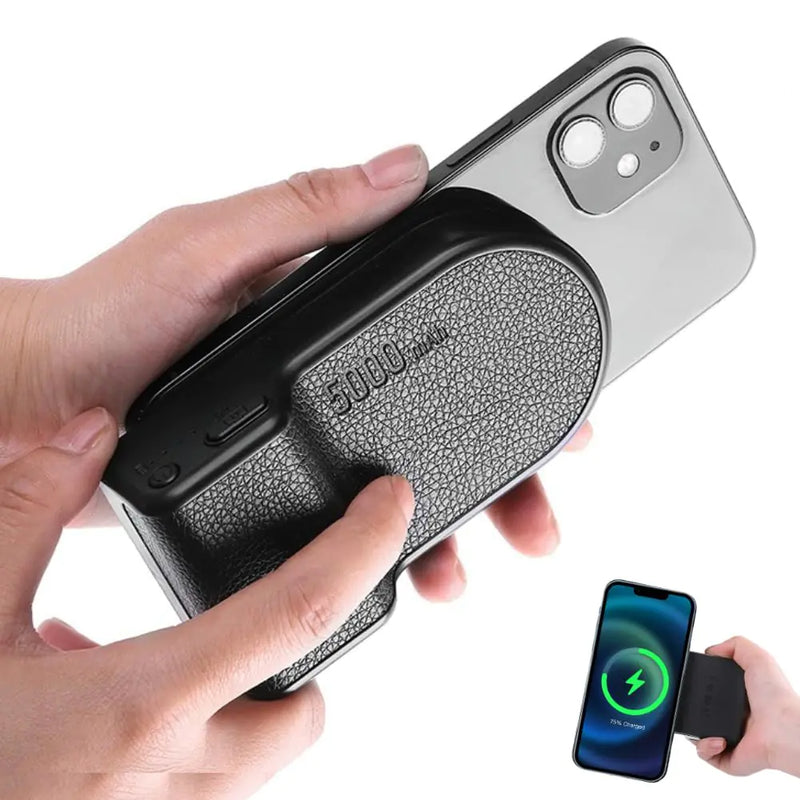 Magnetic Phone Grip Built in Power bank