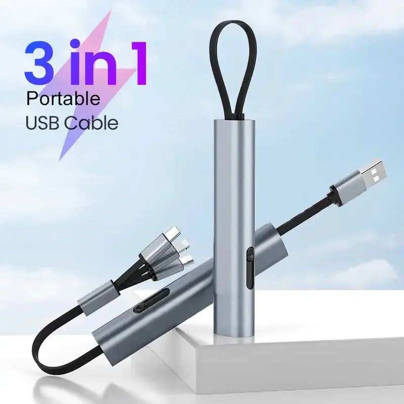 Portable Telescopic Data Cable - Type-C